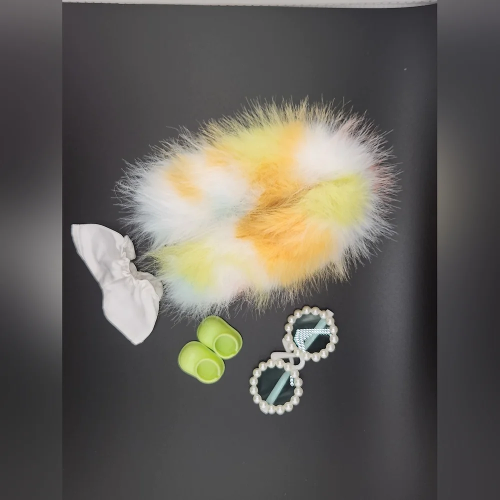 Fits Labubu Fuzzy RTU Clothes Accessories - Picture 5 of 5